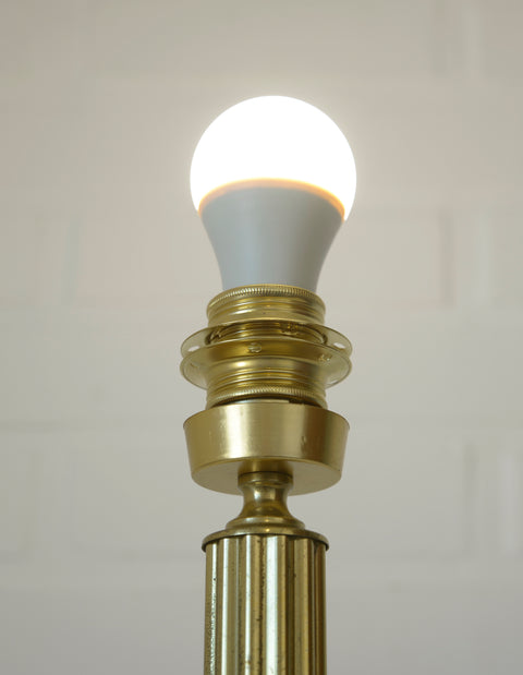 Vintage Brass Table Lamp Base / DIY Desk Light