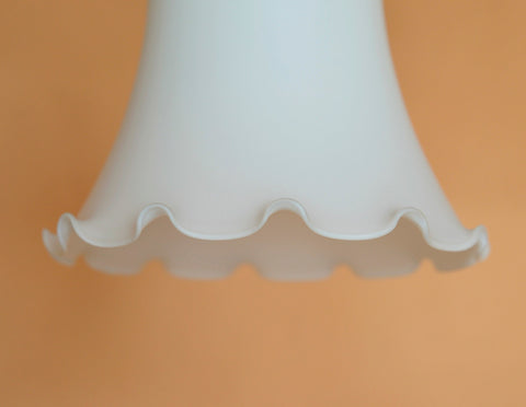 Vintage Bell Pendant Lamps: Set of 3 Cascade Tulip Ceiling Lights