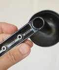 Vintage Space Age Black Metal Wall Hooks, Italian MCM Set of 3