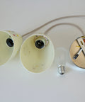 Vintage Hand Blown Glass Pendant Light: Cascade Tulip Hanging Lamp
