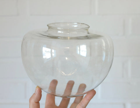 MCM Glass Globe Pendant Light: Space Age Chandelier, Yugoslavia 1980s