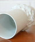 Vintage Kaiser Germany Porcelain Vase: 1960s Shell Design