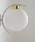 Set of 3 Vintage Sputnik Wall Lamps: Mid Century Modern Sconces