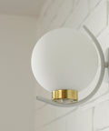 Set of 3 Vintage Sputnik Wall Lamps: Mid Century Modern Sconces