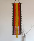 Large 1970s Macrame Wall Hanging: Vintage Boho MCM Decor