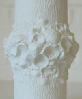 Vintage Kaiser Germany Porcelain Vase: 1960s Shell Design