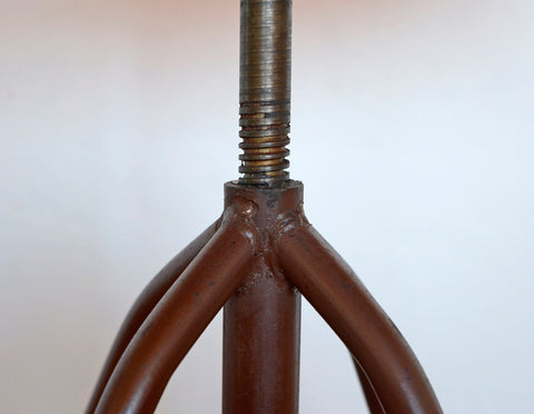 Vintage Industrial Office Chair: Adjustable Swivel, Yugoslavia, 1970s