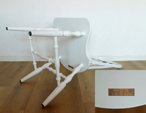 Restored Oak Windsor Dining Chair: Mid-Century Farmhouse Accent