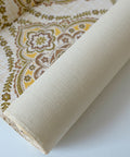 Vintage Baroque Wallpaper: Retro Floral Home Decor, Yugoslavia 1970s
