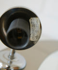 Vintage Hollywood Regency Vanity Mirror: German Chrome & Glass, 1980s