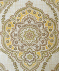 Vintage Baroque Wallpaper: Retro Floral Home Decor, Yugoslavia 1970s