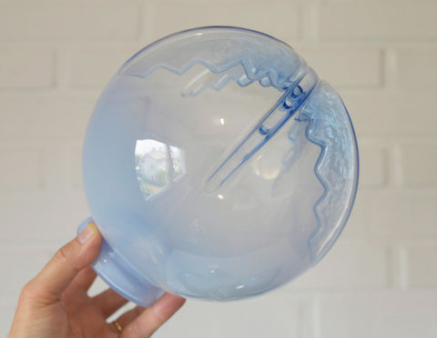 Mazzega Murano Glass Pendant Light: Brutalist Sputnik MCM Chandelier