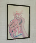 Vintage Coca Cola Poster: 1980s Yugoslavia Pop Art Decor