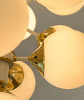 Vintage Sputnik Chandelier: Mid Century Modern Space Age Pendant Lamp