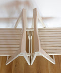Vintage Trieste Folding Chairs (Set of 2): Mid Century Modern Aldo Jacober Design
