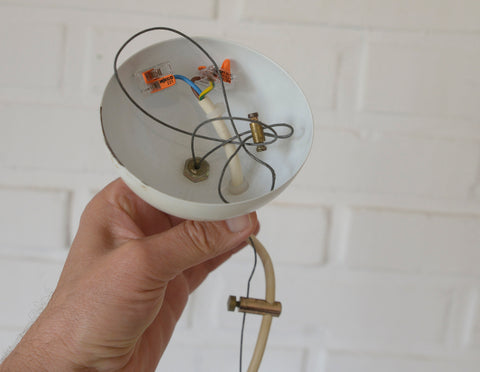 Vintage Murano Glass Swirl Chandelier - 1980s Yugoslavia Pendant Light