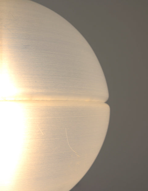 Vintage Meblo Guzzini Pendant Light: Sfera Space Age Lamp