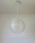 Vintage Meblo Guzzini Pendant Light: Sfera Space Age Lamp
