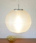 Vintage Meblo Guzzini Pendant Light: Sfera Space Age Lamp