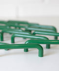 Vintage Green Plastic Drawer Pull: Mid Century Modern Kitchen Cabinet Handle