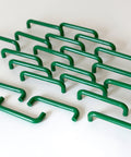 Vintage Green Plastic Drawer Pull: Mid Century Modern Kitchen Cabinet Handle