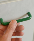 Vintage Green Plastic Drawer Pull: Mid Century Modern Kitchen Cabinet Handle