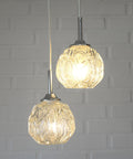 Mid Century Modern Glass Pendant Light: Redesign Cascade Bar Lamp