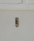 Vintage White Space Age Mirror: Yugoslavian Mid-Century Modern MEBLO