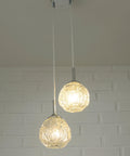 Mid Century Modern Glass Pendant Light: Redesign Cascade Bar Lamp
