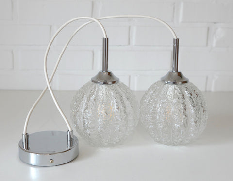 Mid Century Modern Glass Pendant Light: Redesign Cascade Hanging Lamp