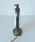 Antique Desk Lamp / Original Art Nouveau Table Light / Brass Bedside Lighting / Austria 1920's - 1930's
