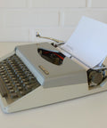 Typewriter Working from Yugoslavia 1960's / Vintage Office Decor / TOPS / Portable Typewriter With Case