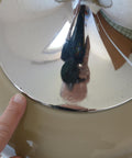 Vintage Meblo Harvey Guzzini Pendant Light: MCM Coffee Color Plastic Ceiling Lamp