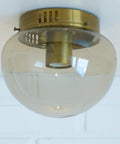 Vintage Mushroom Sconces (Set of 3): Space Age Mid Century Lighting