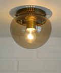 Vintage Mushroom Sconces (Set of 3): Space Age Mid Century Lighting