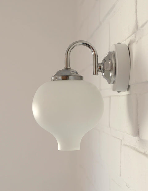 Set of 2 Vintage Wall Lamps: Mid Century Modern Sconces, Yugoslavia 1970's