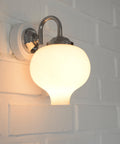 Set of 2 Vintage Wall Lamps: Mid Century Modern Sconces, Yugoslavia 1970's