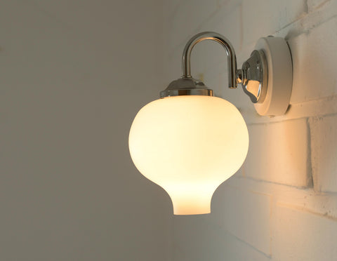 Set of 2 Vintage Wall Lamps: Mid Century Modern Sconces, Yugoslavia 1970's