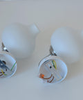 Set of 2 Vintage Wall Lamps: Mid Century Modern Sconces, Yugoslavia 1970's