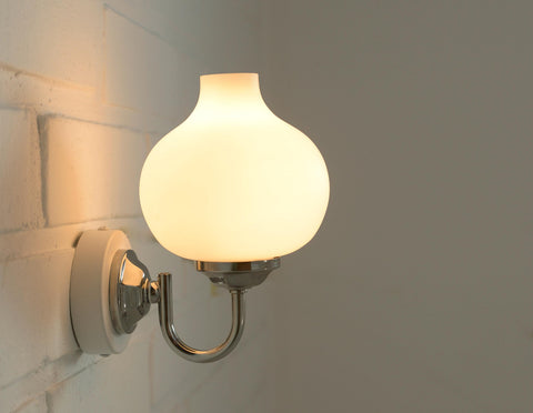 Set of 2 Vintage Wall Lamps: Mid Century Modern Sconces, Yugoslavia 1970's