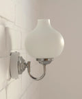 Set of 2 Vintage Wall Lamps: Mid Century Modern Sconces, Yugoslavia 1970's