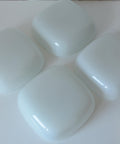Vintage Opaline Glass Sconce - Minimalist Flush Mount Wall Lamp