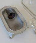 1 of 10 Industrial Vintage Sconce / Rustic Wall Light / Flush Mount Ceiling Lamp