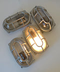 1 of 10 Industrial Vintage Sconce / Rustic Wall Light / Flush Mount Ceiling Lamp