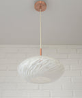 Vintage Chandelier / Murano Glass Hanging Lamp / Unique Light Fixture / Pendant Light / Italy 1980's