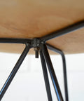 Vintage Hairpin Stool / DIY / Foot Stool Base / Wood and Metal Stand / Made in Yugoslavia 70's