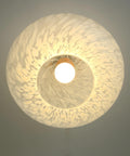 Vintage Murano Glass Sconce Lamp / Unique Light Fixture / Semi Flush Mount Ceiling Light / Italy 1980's