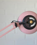 Vintage Architect Desk Lamp / Mid Century Modern / Pop Art / Rare Pink Table Light from 80's