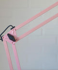 Vintage Architect Desk Lamp / Mid Century Modern / Pop Art / Rare Pink Table Light from 80's