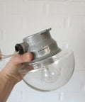 Mushroom Lamps / Set of 3 / Vintage Wall Lamp / Ceiling Light / Industrial Sconces